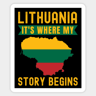 Lithuanian Sticker